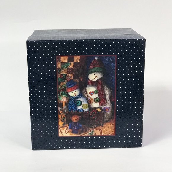 Lang and Wise Collectibles "Frosty Buttons" Figurine, 1999 First Edition #2, Vtg - Picture 10 of 12